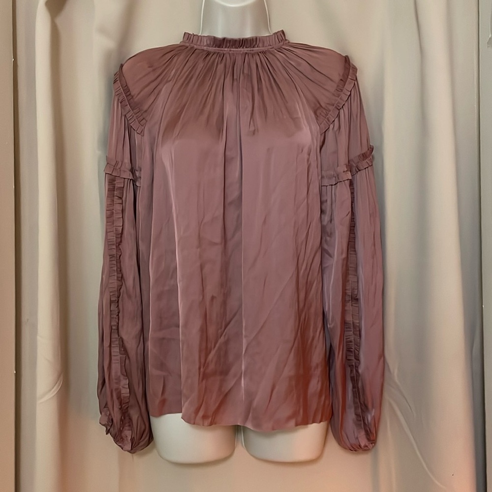 Ulla Johnson pink blouse size 10